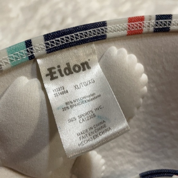 Bundle 5/$25 Eidon Striped Bikini Top - Picture 2 of 3